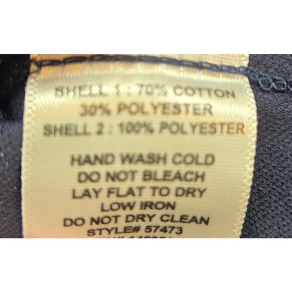 Monteau Women's Dress Medium M Size Blue Lace Sleeveless  Misses 10 12 - Picture 4 of 6